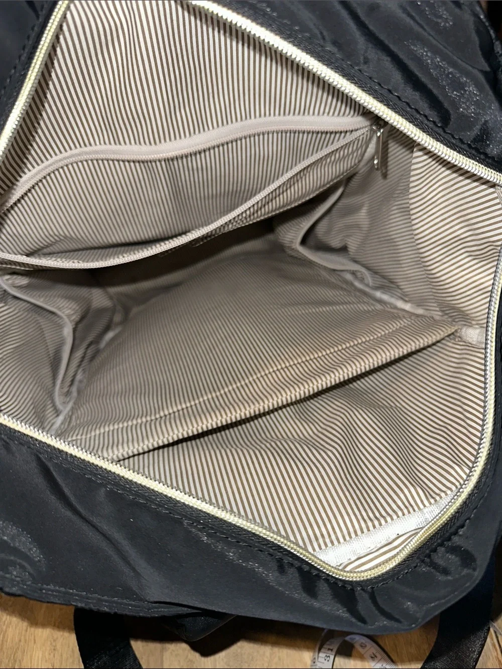 Black Nylon Tote Backpack